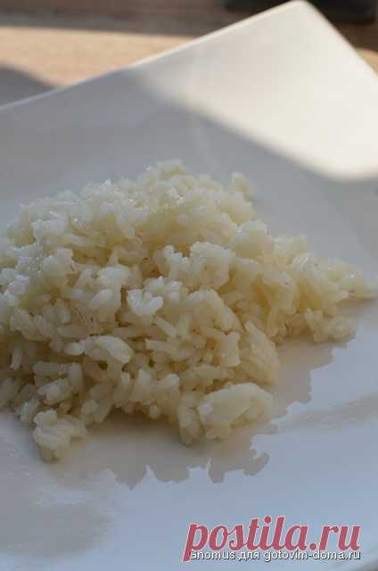 Рис (булгур) с чесноком и сливочным маслом