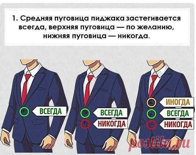 Правила в одежде, которые стоит знать абсолютно всем 😊