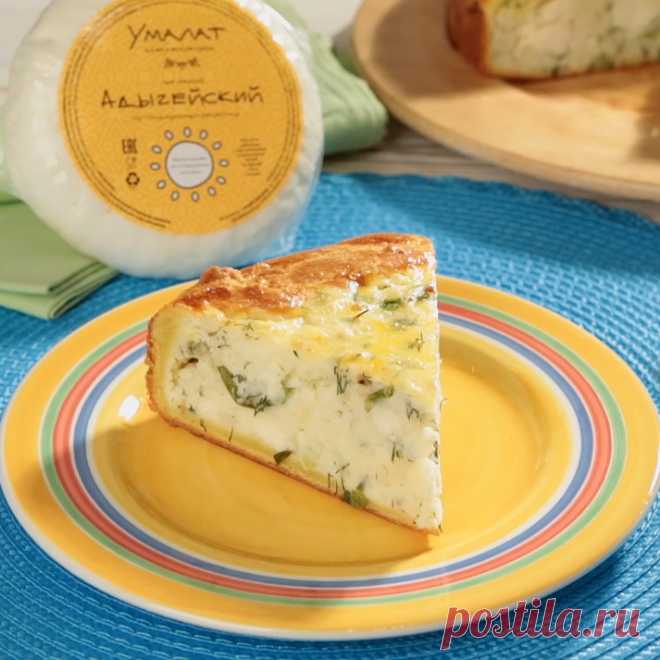 Рецепт и фото Картофельный пирог с адыгейским сыром — Сочетайзер