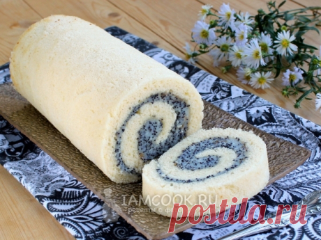 Рулет с маком
