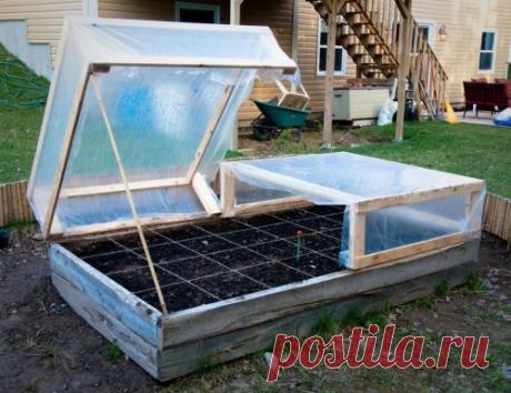 DIY Raised Bed Cold Frames | My Garden Log Blog