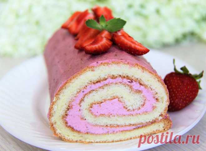 Бисквитный рулет с творожно-клубничным кремом
Вкусный, ароматный, нежный бисквитный рулет с творожно-клубничным кремом по простому рецепту. КАК...
Читай пост далее на сайте. Жми ⏫ссылку выше