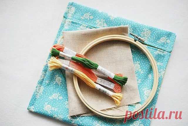 Сумочка для рукоделия: мастер-класс — Мастер-классы на BurdaStyle.ru