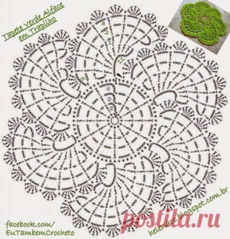 Коврики из шнуров