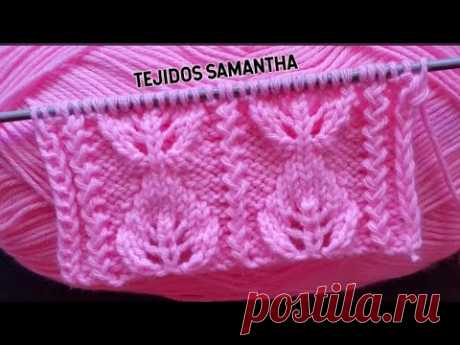 HERMOSO PATRÓN 💝PARA TEJER CHOMPAS CHALECOS SUÉTER A DOS AGUJAS  / TEJIDOS SAMANTHA  #tejedoras