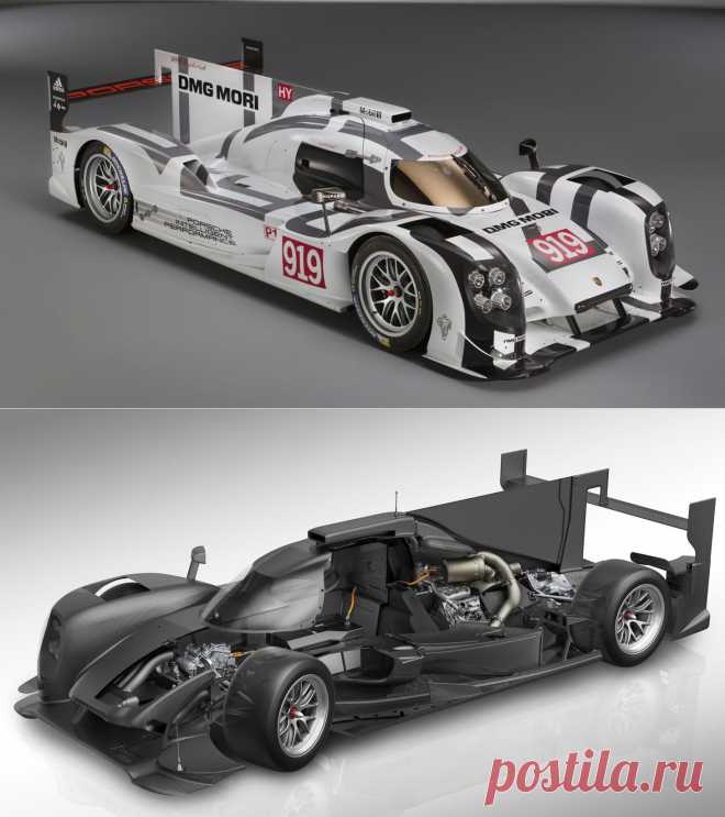 Porsche 919 Hybrid — гибридный инструмент победы