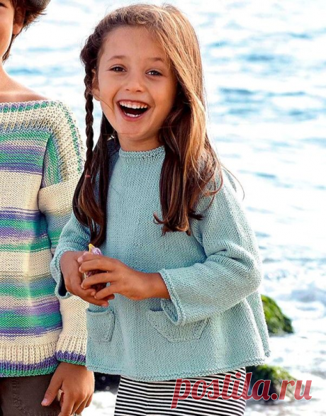 А-образный джемпер с кармашками.
РАЗМЕРЫ: 98–104 (110–116) 122–128.