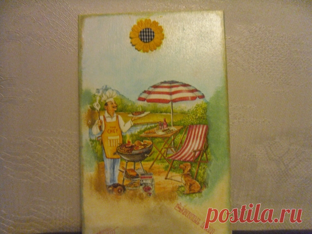 Кухонная шпаргалка / Декупаж / Декупаж. Работы пользователей