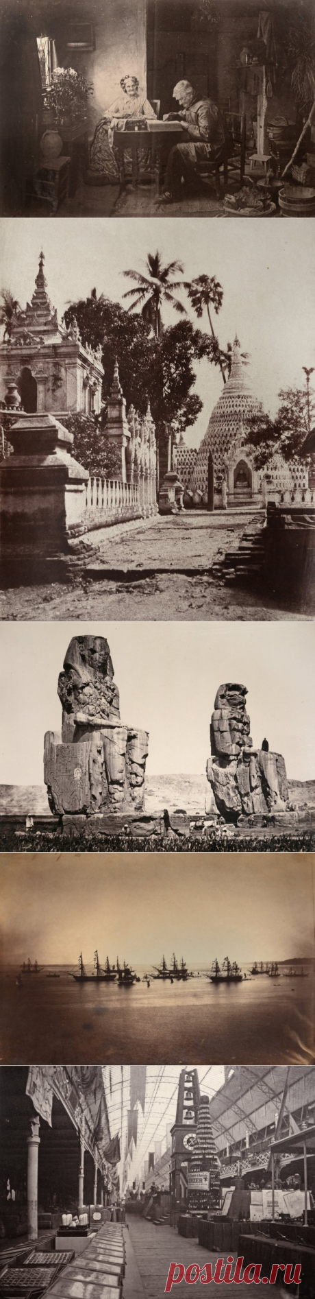 ФотоТелеграф » Выставка фотографий, сделанных в 19 веке на заре фотографического искусства