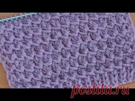 Красивый ажурный узор спицами для кофточки, маечки, жилета, туники.