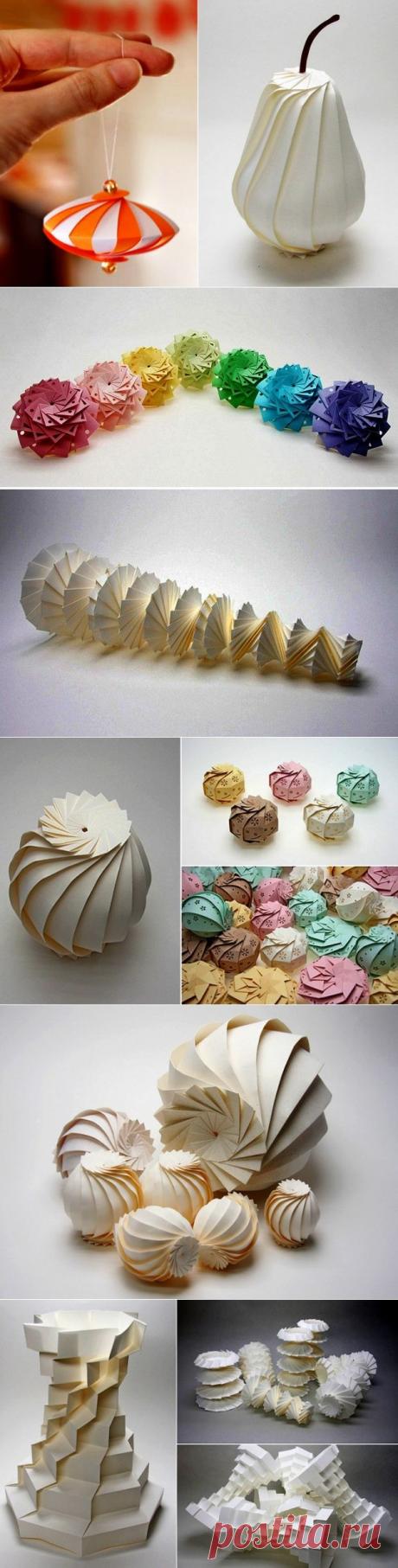 Геометрическое 3D-оригами в творчестве Джуна Митани (Jun Mitani)