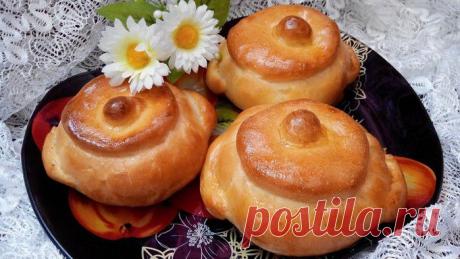 Съедобные горшочки с картофелем, куриной грудкой и сыром.