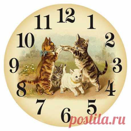 Циферблаты для декупажа