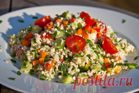 Салат из цветной капусты: вкусный рецепт салата из свежей цветной капусты с фото