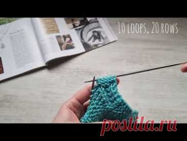 Очень эффектный 3D узор спицами 🧶❤️knitting pattern.