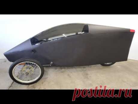 Fuel efficient reverse trike build (part seven)