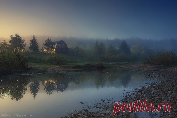 Посёлок Усть-Койва, Пермский край. Автор фото: Елена Соколова.