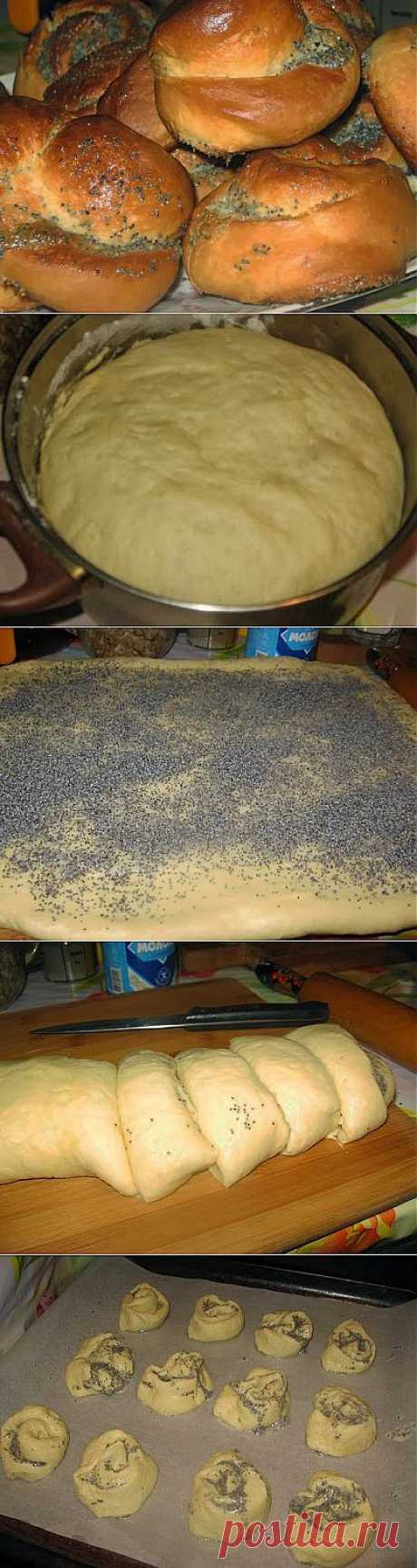 Завитушки со сгущёнкой и с маком!.