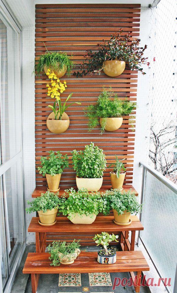 Идеи обустройства маленького балкона - Мой дом
