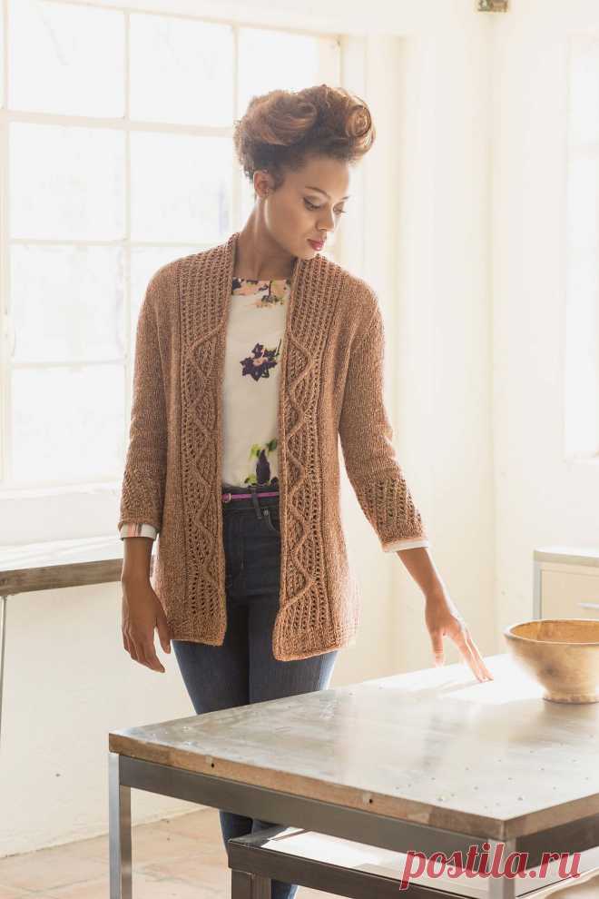 Кардиган спицами Miranda