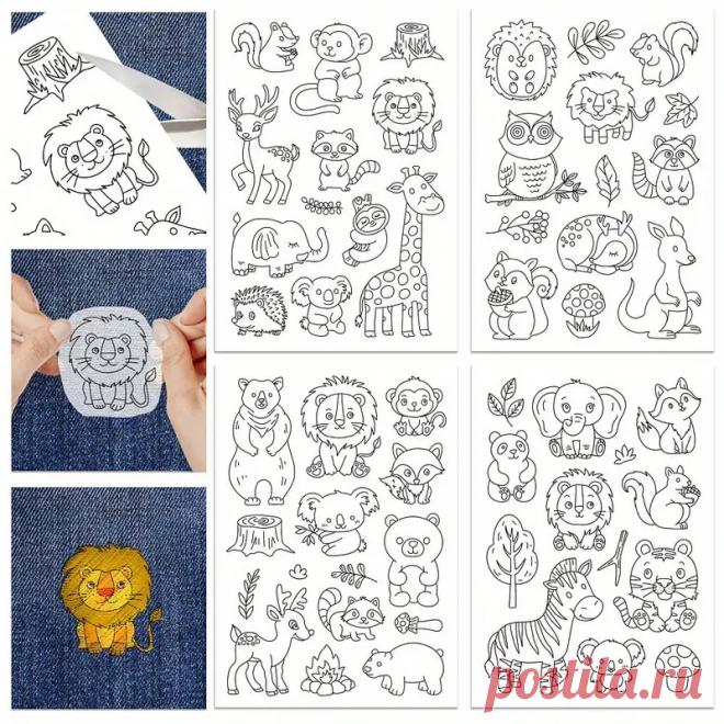 1 набор 4 шт. 4 листа 11 6x8 2 дюйма и стежок - Temu Moldova