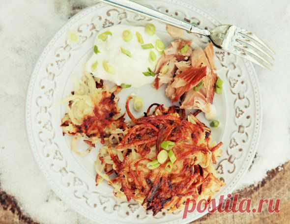 Картофельные драники на утином смальце | Вкусный год с Анной Людковской