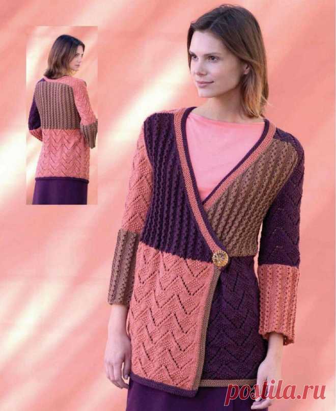 Незаурядный подход к вязаным жакетам, не изменяя своим модным предпочтениям!!! + мастер-класс очень 