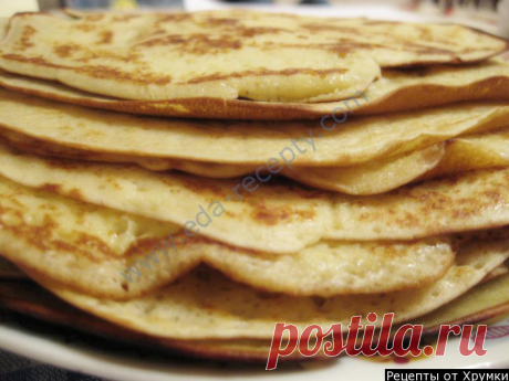 Блины кукурузные