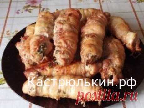 РЕЦЕПТ КУРИНЫХ РУЛЕТОВ С ГРИБАМИ » Рецепты на каждый день