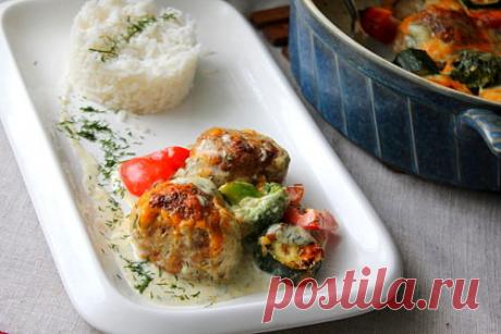 Рецепт рыбных тефтелей в сливочно-укропном соусе / Меню недели
