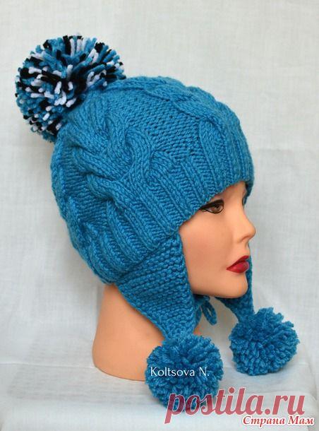 Зимний комплект - В.Г.У. - Вязаные Головные Уборы - Страна Мам