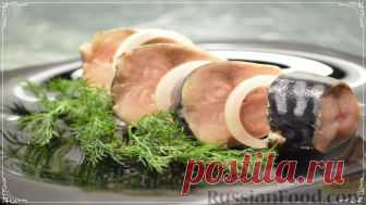 Скумбрия маринованная - любимая закуска!