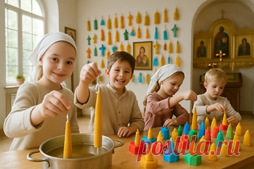 Ручной труд как молитва. Почему форма для свечей — это тоже форма благословения