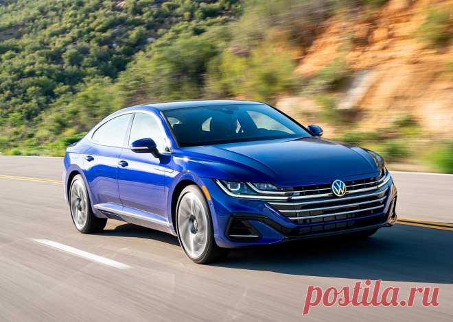 Volkswagen Arteon 2022: салон, техника, фото