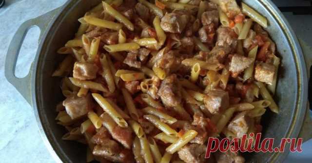 Интересный татарский способ приготовить макароны с мясом — Женская страничка