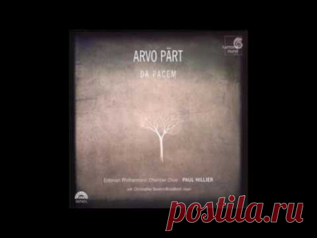 Arvo Pärt - Da Pacem [Estonian Philharmonic Chamber Choir/Paul Hillier] (2006)