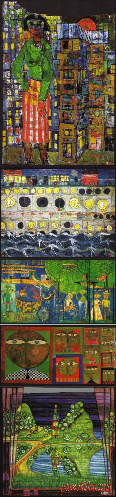 Фриденсрайх Хундертвассер | XXe | Friedensreich Hundertwasser :: NoNaMe