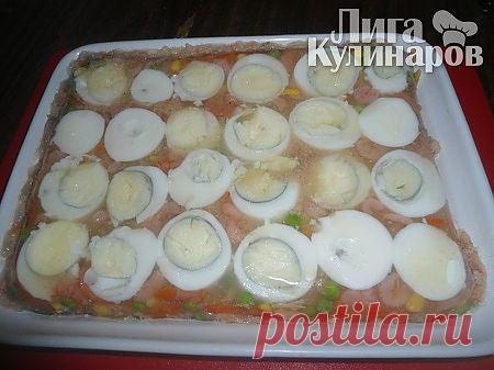 Заливное из рыбы Аспик — рецепт пошаговый от Лиги Кулинаров