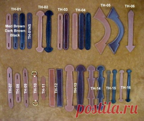 Leather handles for antique trunks and cases | Rere
