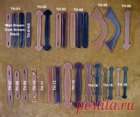 Leather handles for antique trunks and cases | Rere