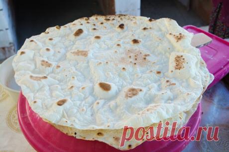 Тесто для лаваша