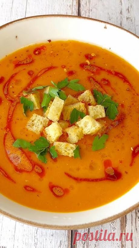 Турецкий чечевичный суп 🇹🇷. Turkish lentil soup. #shorts