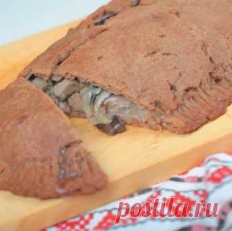 Рецепт постного пирога с солеными грибами — Фактор Вкуса