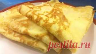 Вкусные блинчики из кукурузной муки