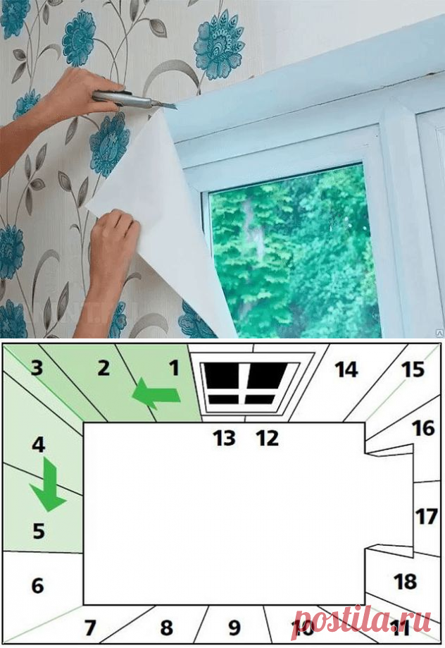 «Маленькие хитрости» при поклейке обоев