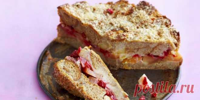 (+2) Шарлотка с яблоками и брусникой : Выпечка : Кулинария : Subscribe.Ru