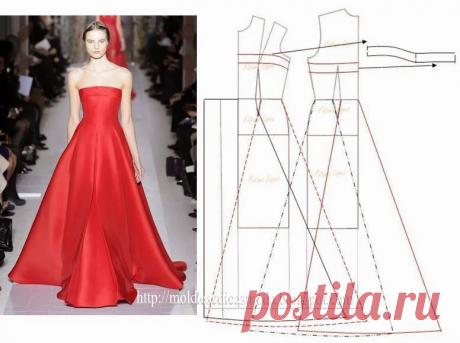 Огромная подборка&quot;Платье+выкройка&quot;