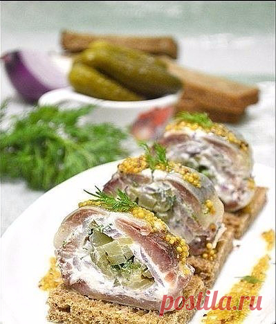 Закуска из сельди к праздничному столу | Четыре вкуса