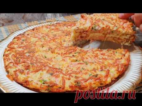 Просто полейте картофель яйцами - результат будет потрясающий и вкусный! Простой рецепт завтрака!