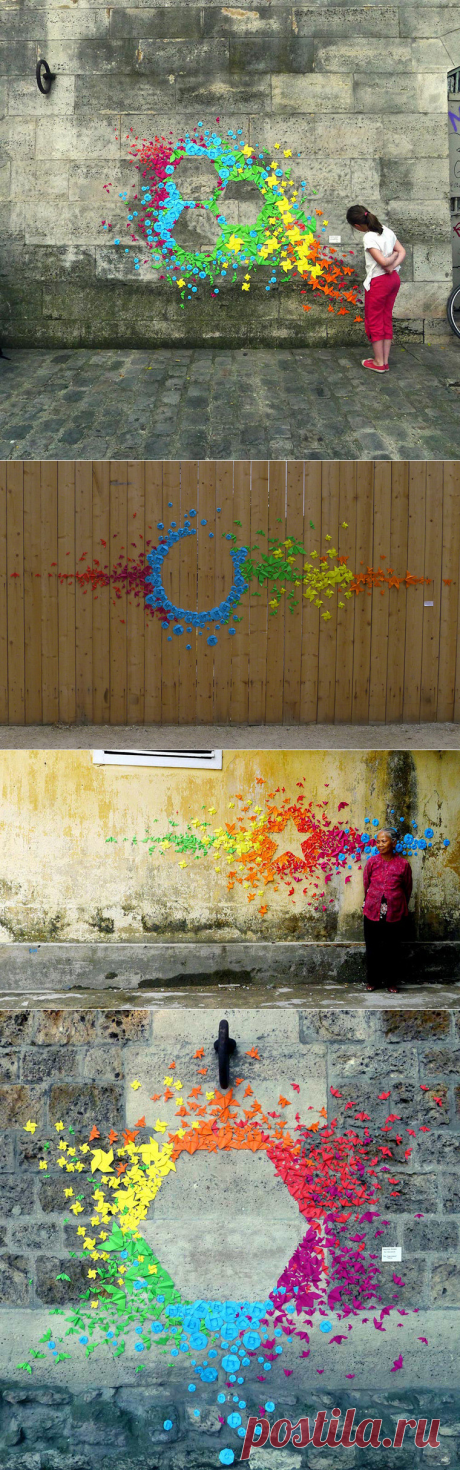 Жизнеутверждающее искусство. В портфолио мадемуазель Маурис, работы созданные из бумаги и ниток